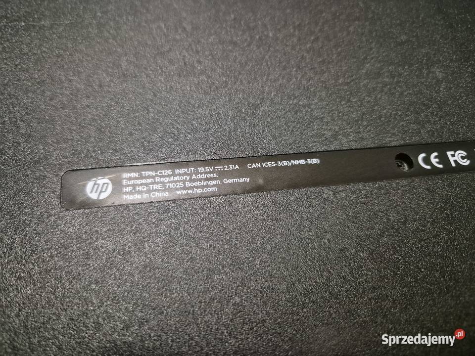 Laptop HP 255 G5 AMD A6 4 GB 500 GB Uszkodzona Ruda Śląska