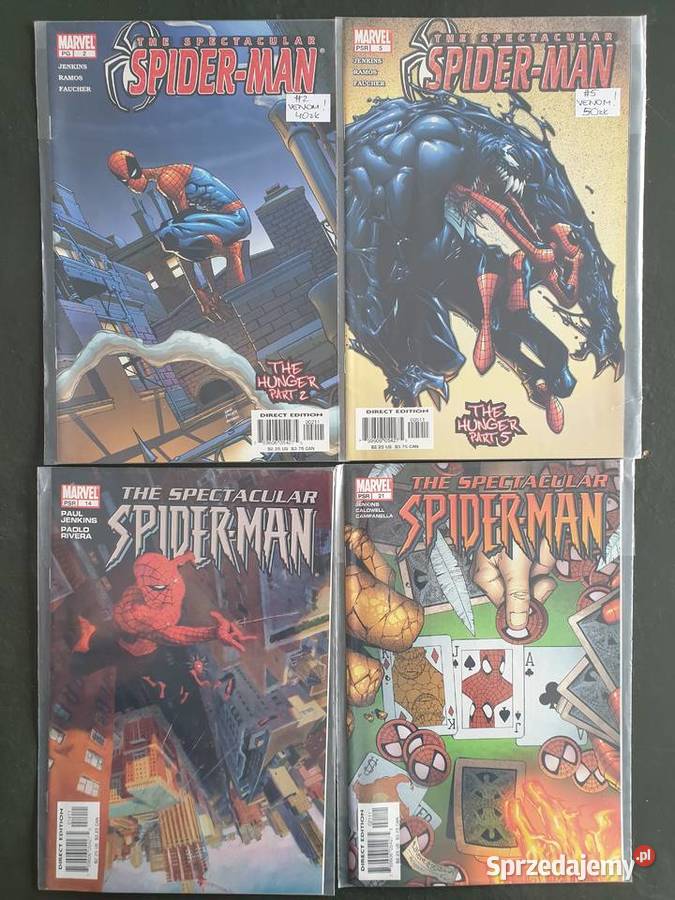 Spectacular SpiderMan 21 komiksów Gdynia