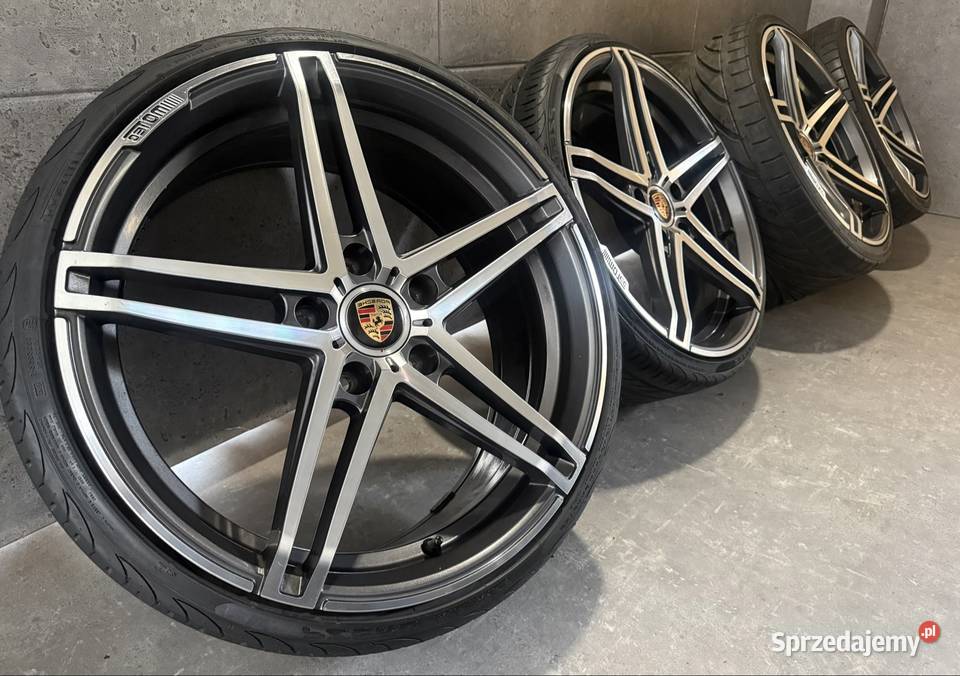 20 Porsche 911 Cayman felgi koła komplet 5x130 Lubasz