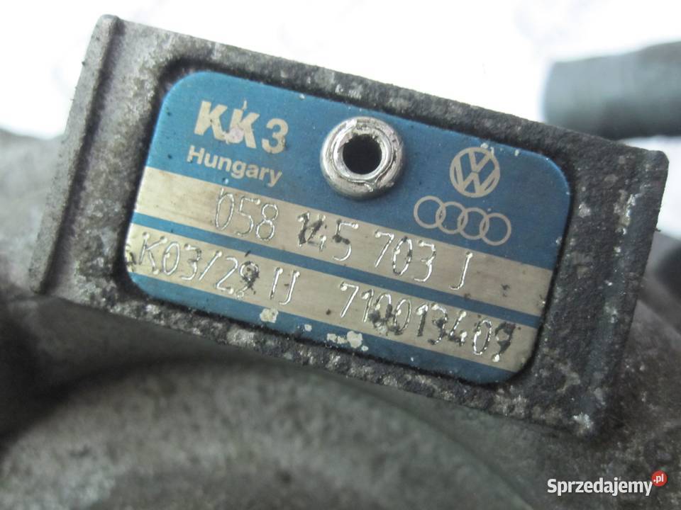 Audi A4 VW 18 TB BFB 163 07r turbosprężarka Kielce