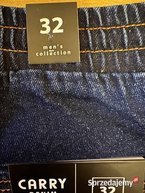 Spodenki jeansowe krótkie męskie nowe 32 Carry Rozmiar M Częstochowa