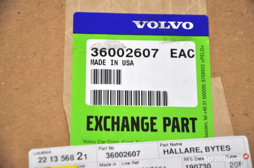 VOLVO XC60 przednie jarzmo hamulcowe 17 OE Bielany Wrocławskie