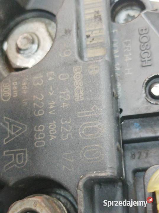 ALTERNATOR 0124325172 19 CDTI Opel Signum I