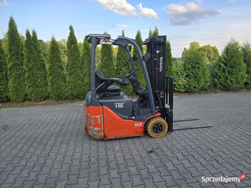 TOYOTA 8FBE15T 2020 Triplex 450 m wielkopolskie Godziesze Małe