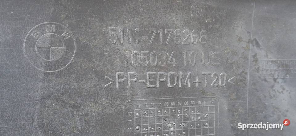 BMW X6 E71 LIFT ZDERZAK PRZÓD PRZEDNI PDC lubuskie