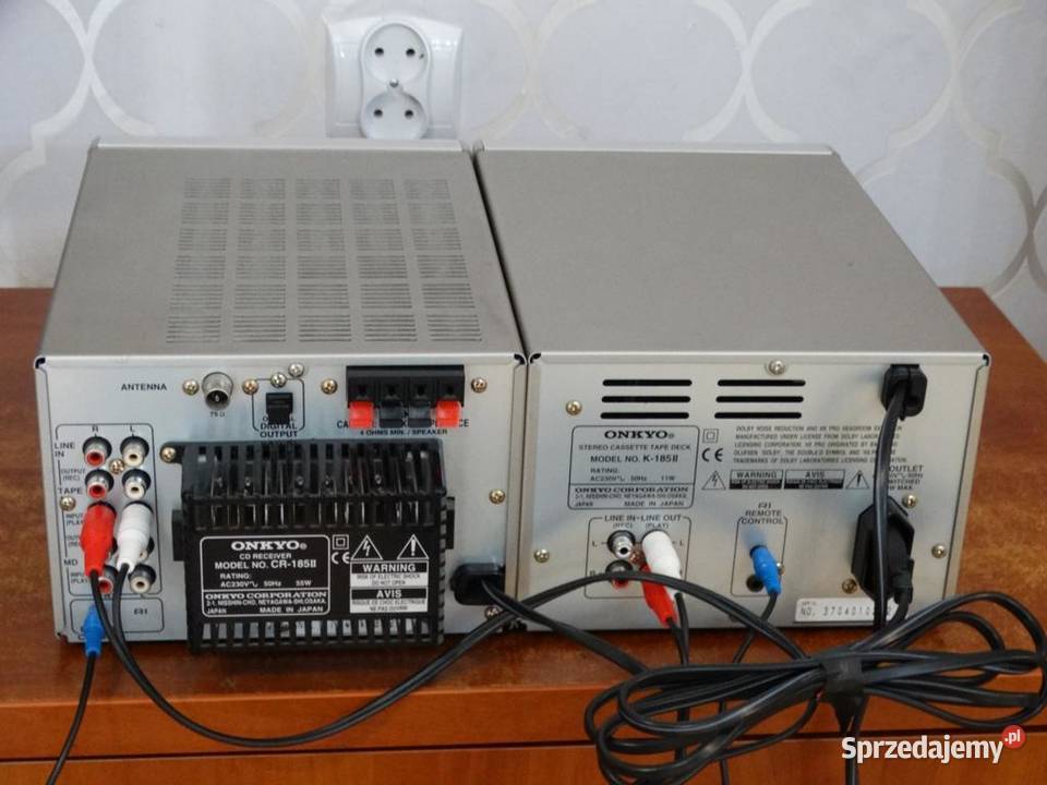 Amplituner Onkyo CR185 CD i mag mocnyWYSYŁKA Jasło