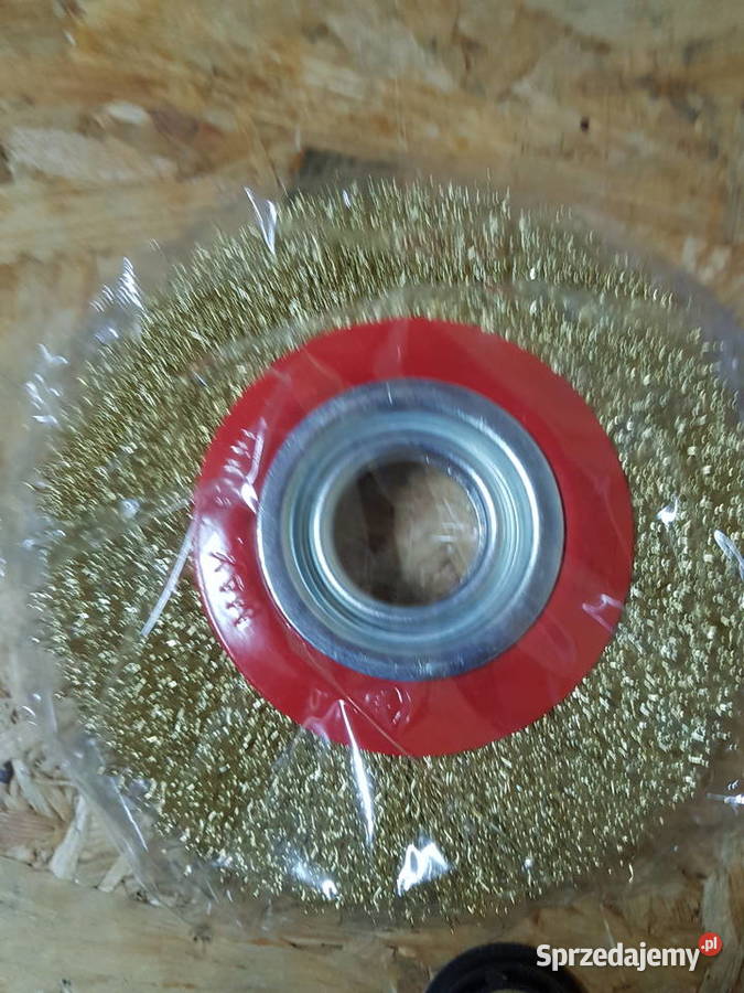 Szczotka tarczowa mosiądzowana 150mm do Głogowa