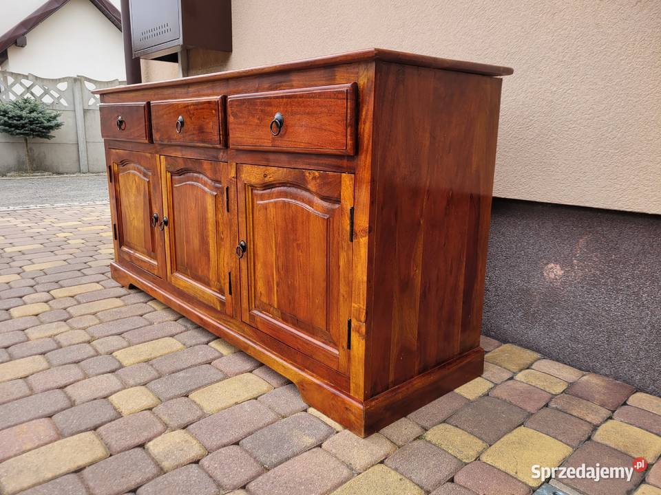 Kolonialna Komoda Z Litego Drewna Paslisander śląskie Częstochowa