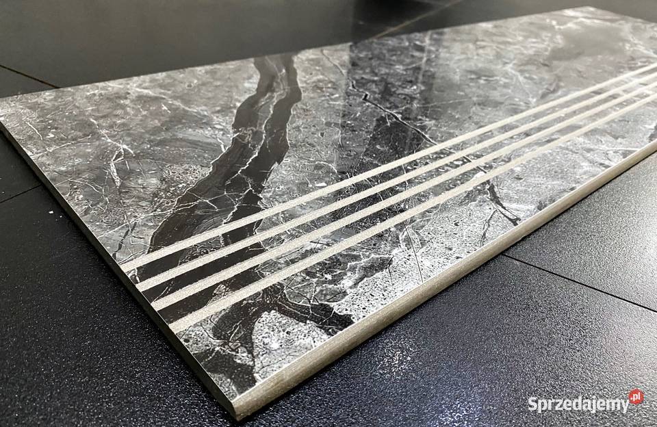 Płytki na schody MARMUR STOPNICA 100x30 POŁYSK Łask sprzedam