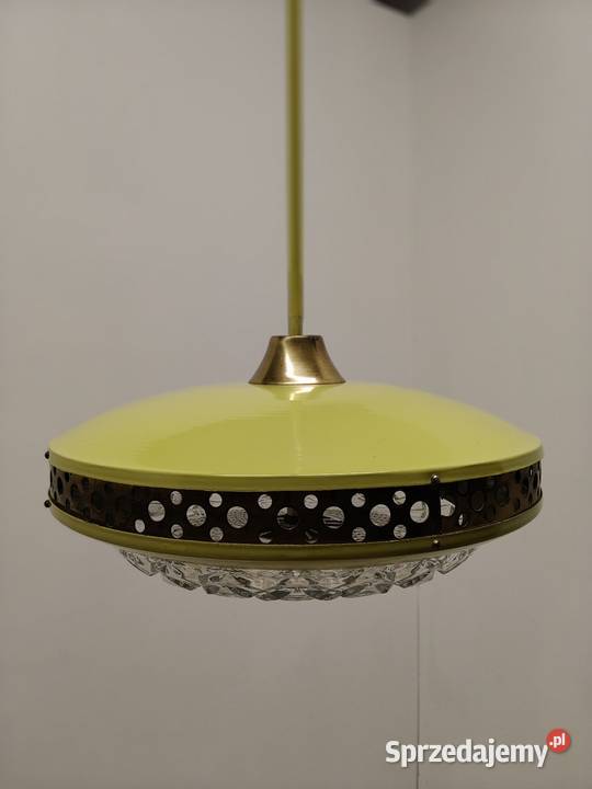 lampa wisząca żyrandol UFO LDlB BRATYSLAVA lata Radomsko