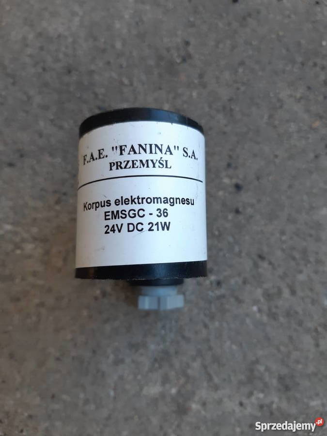 ELEKTROMAGNES DO HYDRAULIKI EMSGC36 24V DC 21W Pozostałe kujawsko-pomorskie Koronowo