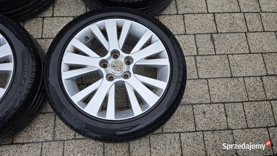 4 felgi aluminiowe ALU r17 7jx17 et60 5x1143 Legnica sprzedam