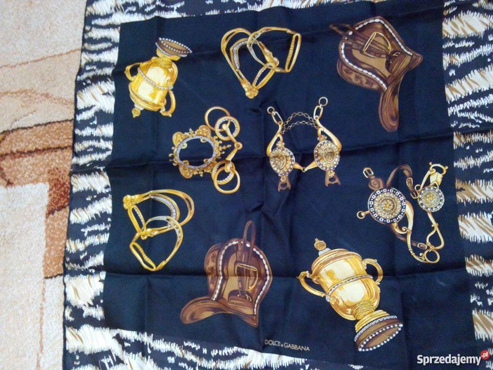 NOWA Dolce Gabbana foulards ORYGINAŁ hologram Dla kobiet Koszalin