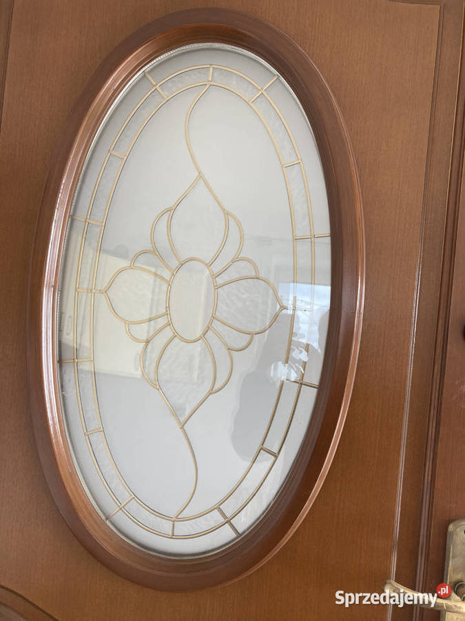 Drzwi zewnętrzne używane 210cm Nowe Brzesko