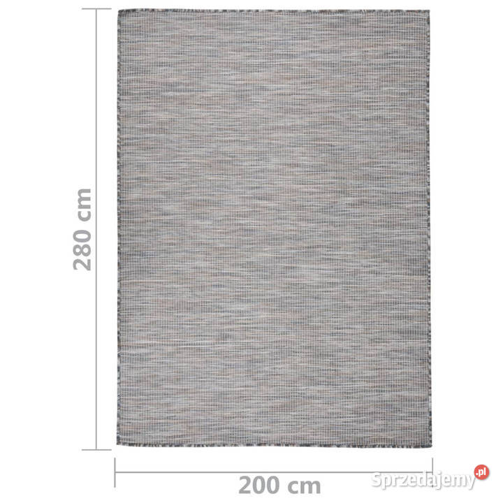 Dywan zewnętrzny o płaskim splocie 200x280 mazowieckie Warszawa
