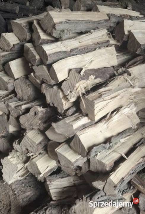 Drewno drzewo kominkowe opałowe akacja Milczany sprzedam