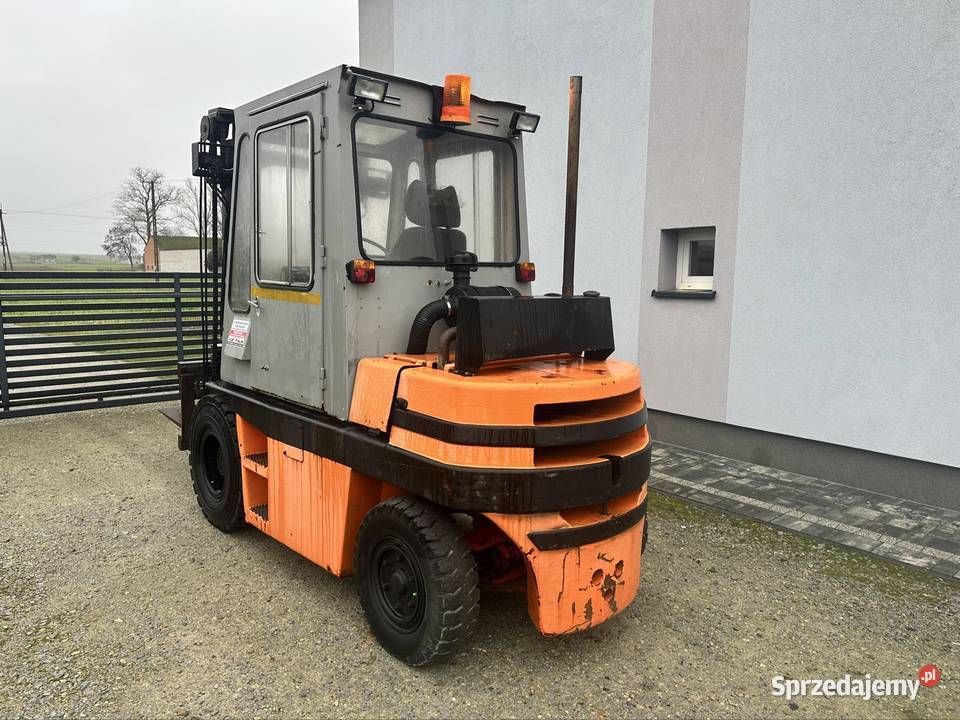 Wózek widlowy Kalmar 4t 33m diesel automat Pajęczno