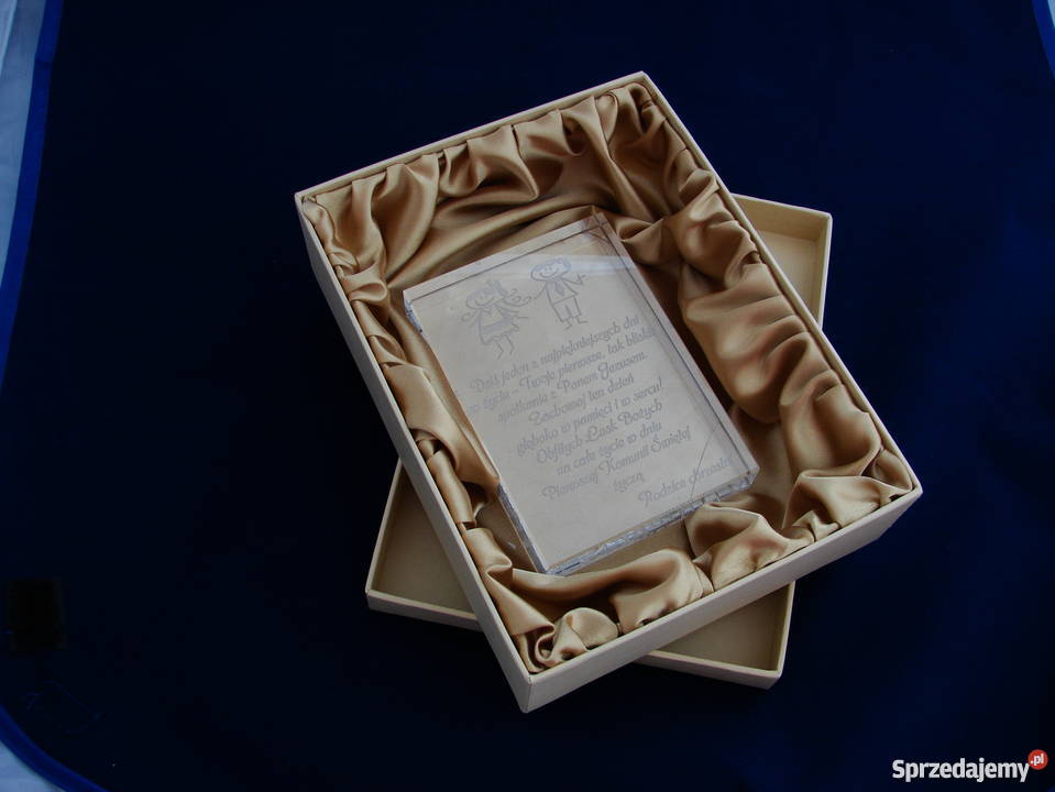 Statuetka 9X13 Kryształ GRAWER LASEROWY Pozostałe pomorskie Malbork