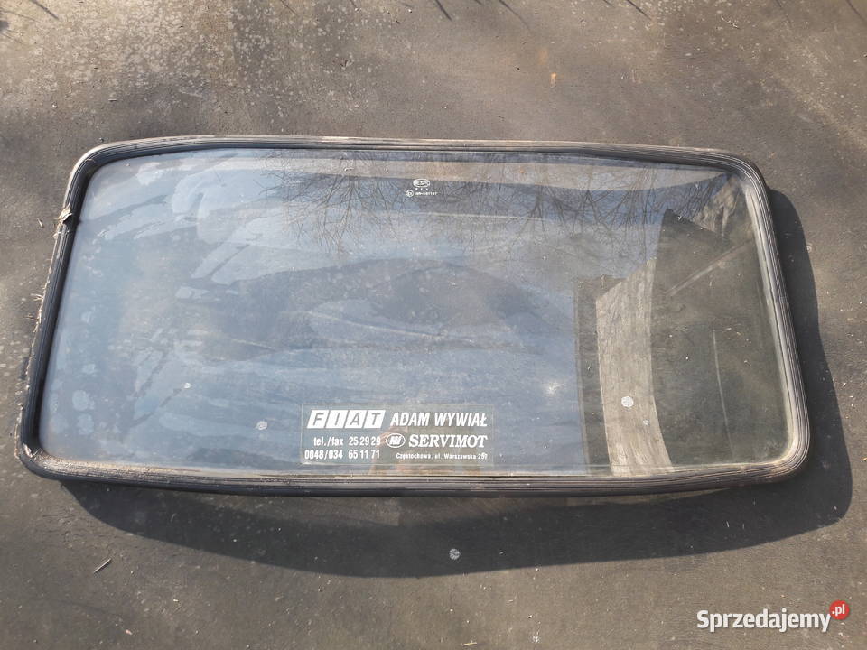Komplet szyb tylnych do malucha fiat 126p