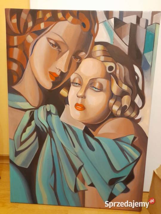 Sprzedam obraz Tamara Łempicka Dziewczyny Łódź