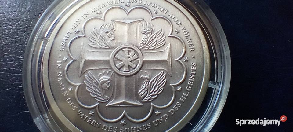 Stare monety Medal NarodzinyJezusa CHrystusa podkarpackie Lesko