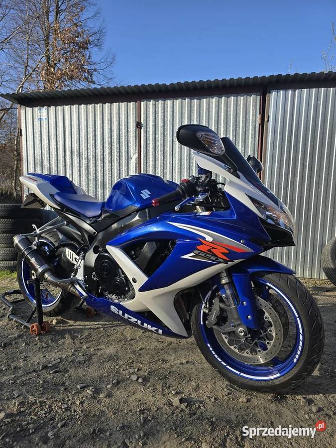 Suzuki GSXR 600 k8 2008r 49000km Błażowa sprzedam