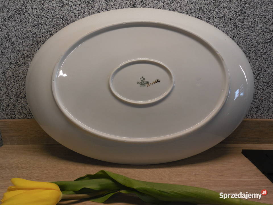 Porcelanowy półmisek SCHERZER BAVARIA wielkopolskie Raszków