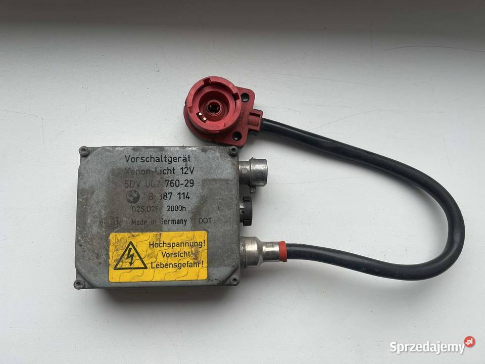 PRZETWORNICA BMW E39 E38 E53 5DV00776029 XENON uniwersalne wielkopolskie Ostroróg sprzedam