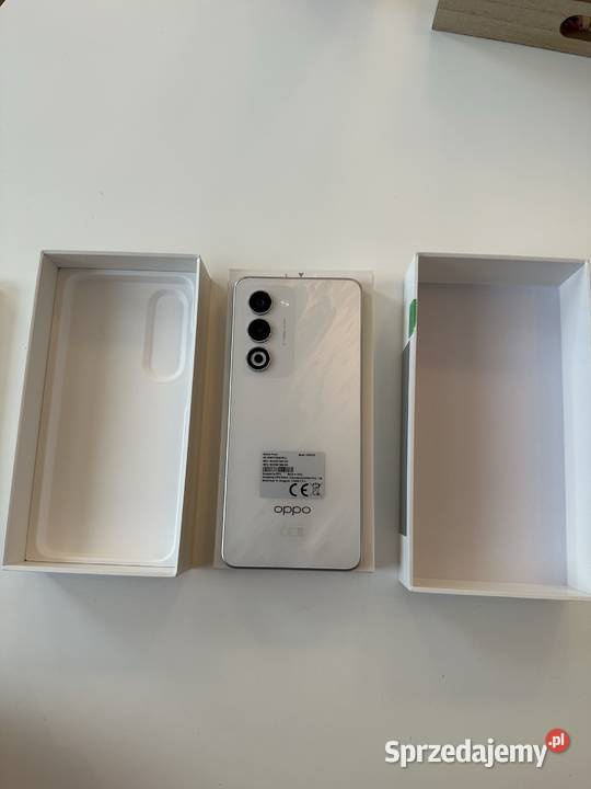 NOwy Smartfon OPPO A5 5G 4128GB Mist White Nowy Wrocław sprzedam
