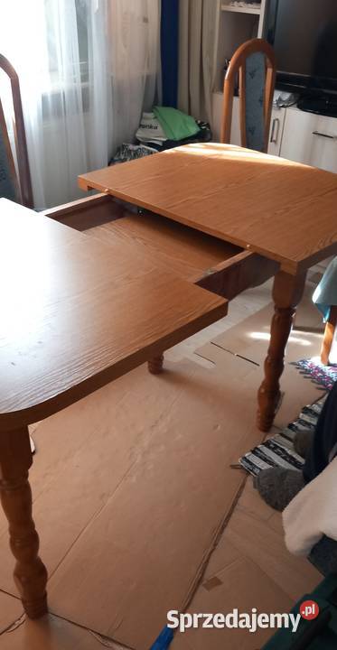 Stół rozkładany 120 x 80 rozłożeniu 160 używany Warszawa