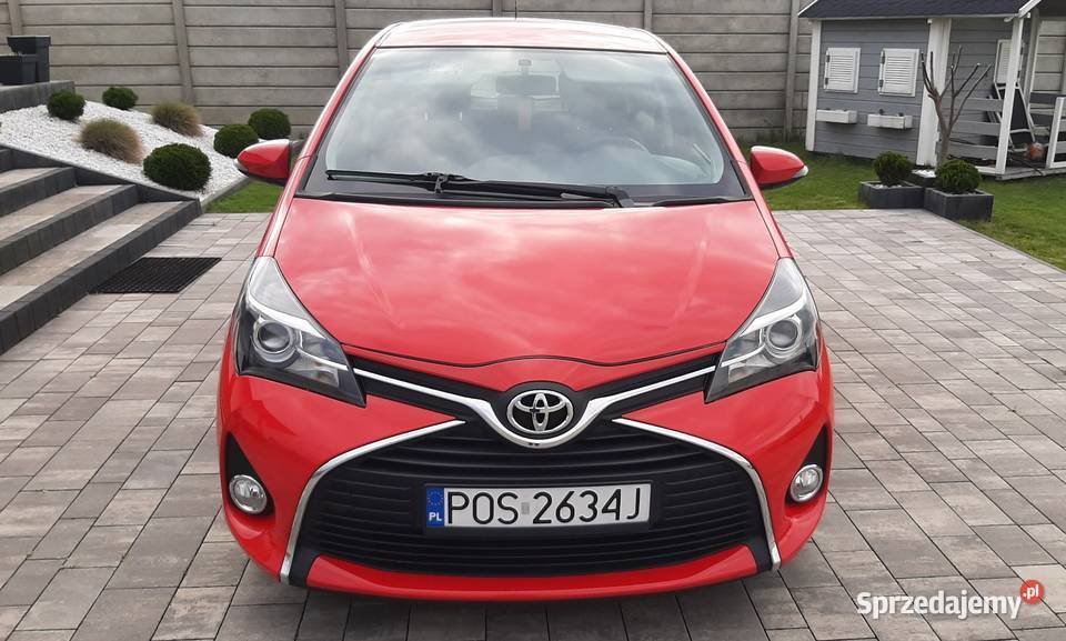 Toyota Yaris III 13 benzyna klima kamera cofania Hatchback Ostrów Wielkopolski sprzedam