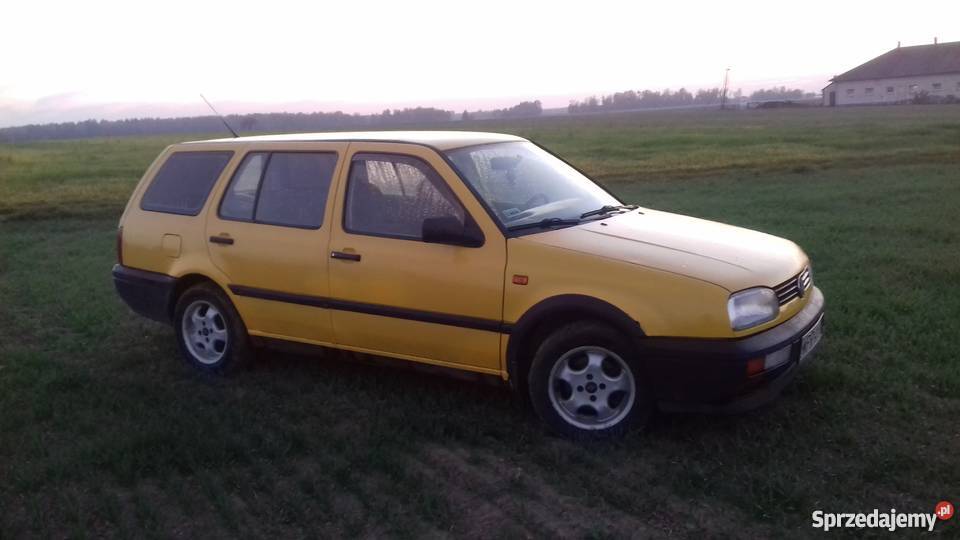 Volkswagen Golf III 3 kombi 19 TDi długie opłaty immobilizer Volkswagen Zambrów