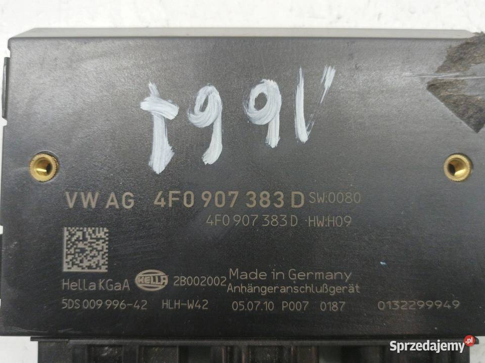 MODUŁ HAKA 4F0907383D Audi A6 III 20042011 C6 sprzedam