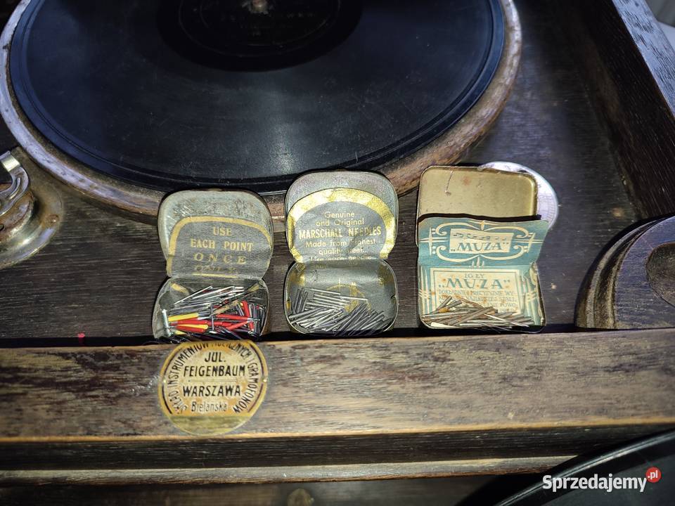 Gramofon stołowy Thorens Jul Feigenbaum II RP Warszawa sprzedam