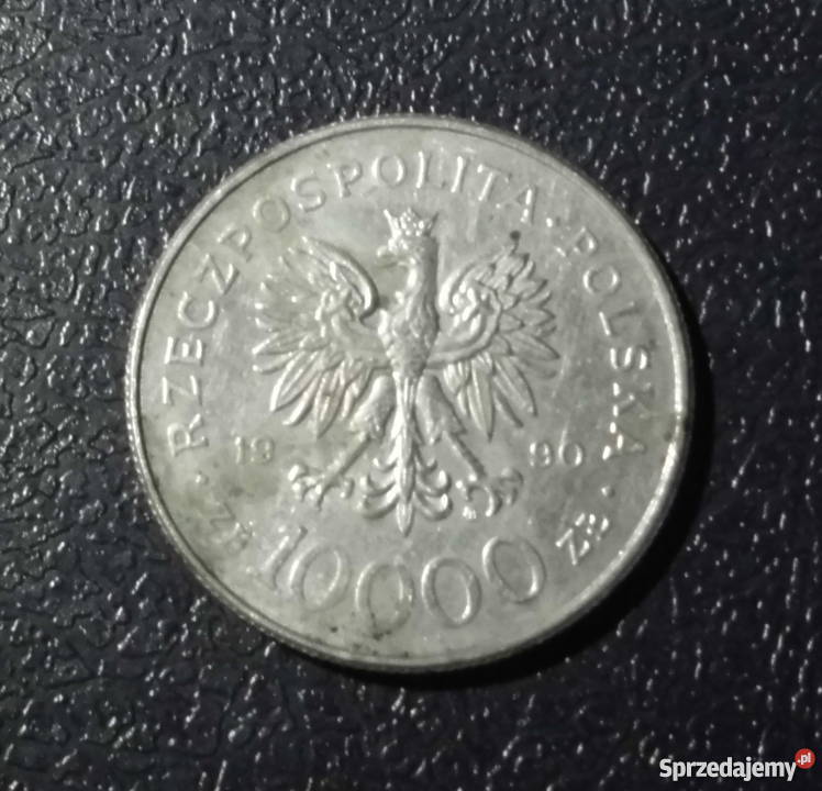 10000 złotych 1990 Solidarność Kraków