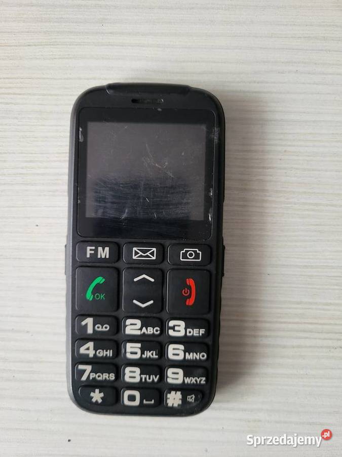 Telefon Seniora Ushining G180 Duże Klawisze SOS