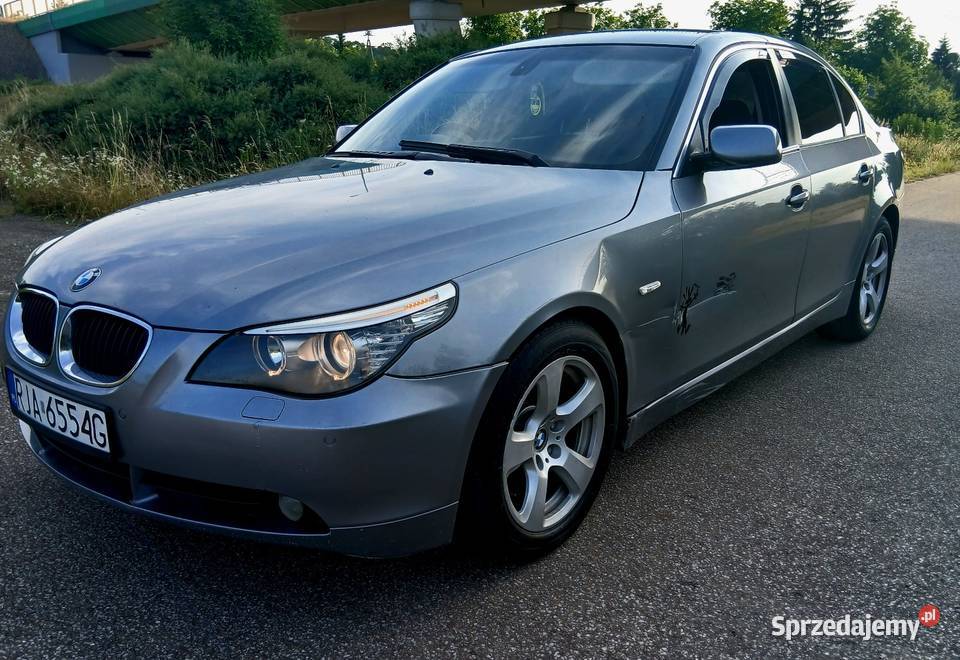 Bmw e60 20d Opłaty ważne do 062027 elektryczne szyby Jarosław