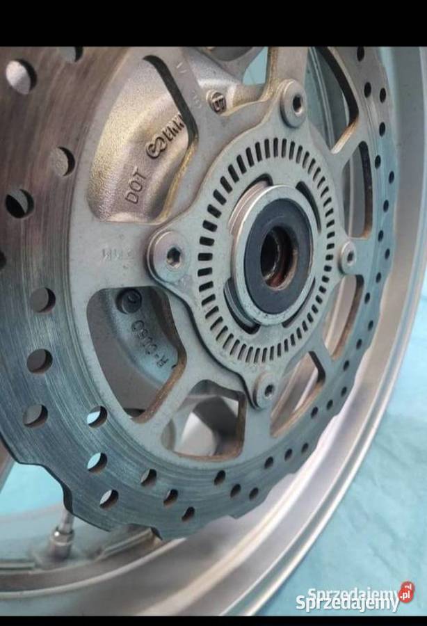 KAWASAKI GTR 1400 2008 OEM FELGA TYŁ TARCZ wielkopolskie