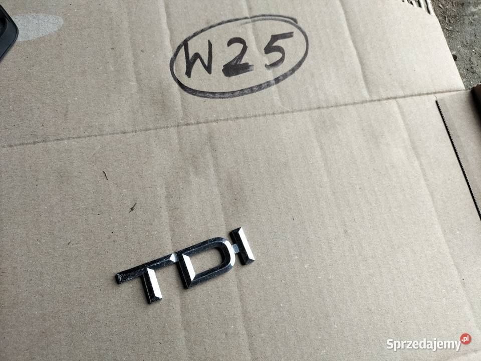 AUDI 80B4 80 B4 TDI ZNACZEK NAPIS EMBLEMAT TDI Kamień-Kolonia