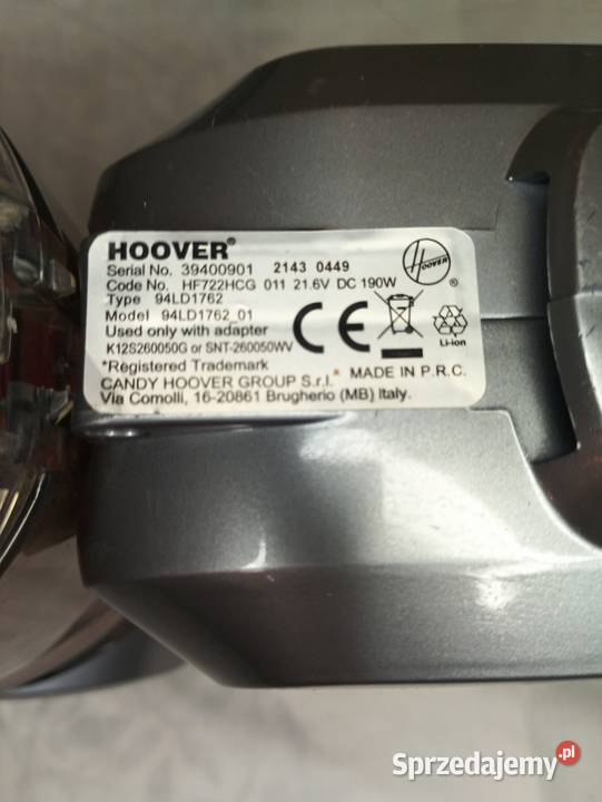 Odkurzacz bezprzewodowy HOOVER HFREE 700 Odkurzacze przemysłowe Trzcianka