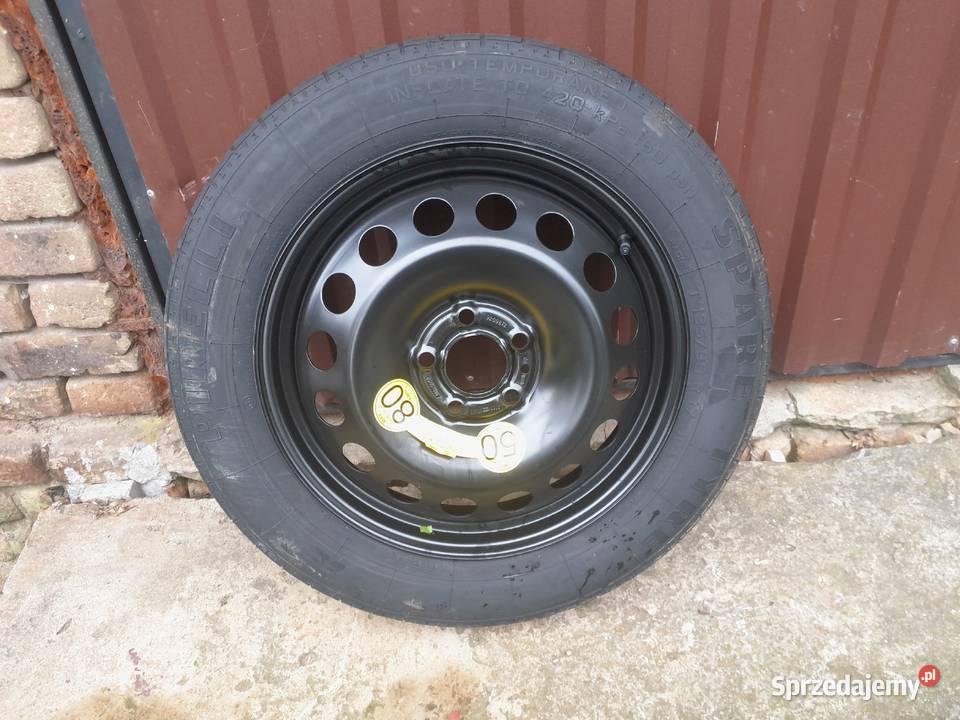 KOŁO DOJAZDOWE ZAPASOWE VOLVO V70 S60 S80 R17 Wąwolnica