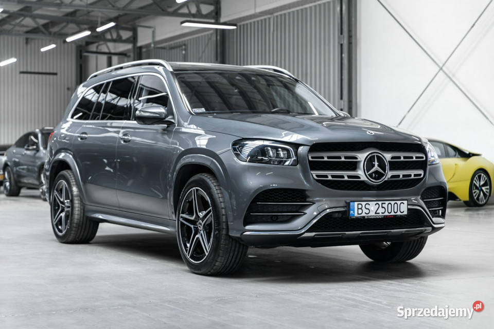 Mercedes GLS Klasa 400d Polska Bezwypadkowy przyciemniane szyby Mercedes-Benz Węgrzce