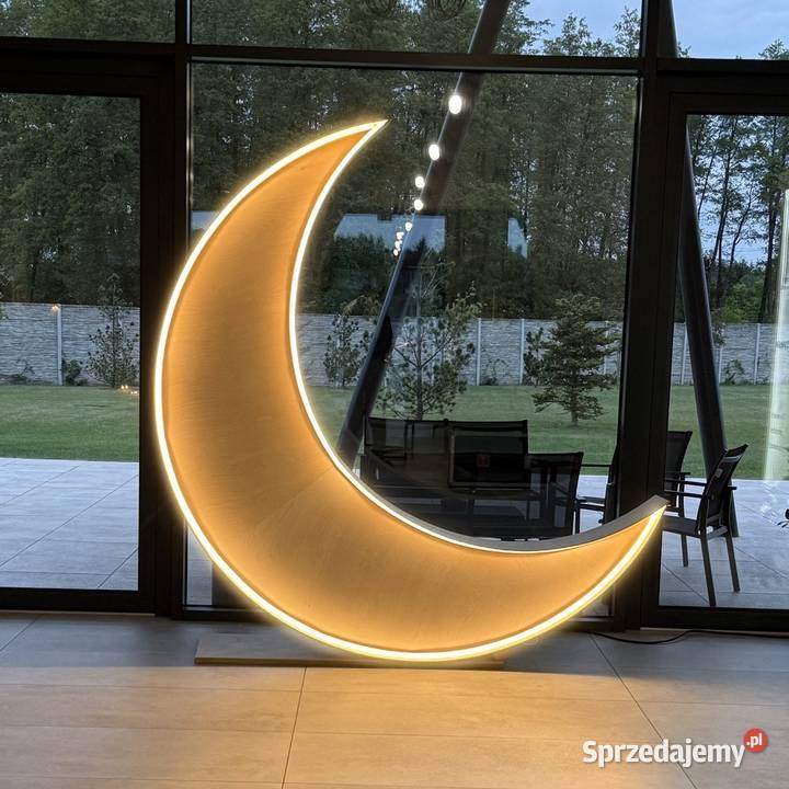 KSIĘŻYC LED 2M efektowna dekoracja i strefa sprzedam