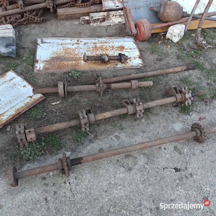 Części przyczepy samo zbierającej i rozrzutnika Włoszczowa