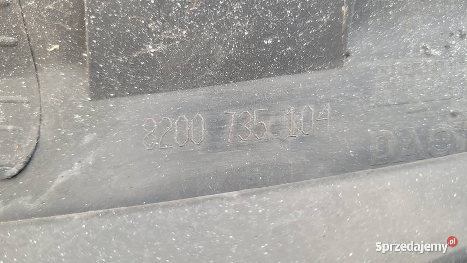 DACIA SANDERO I 0812 GRILL ATRAPA 1963 osobowe śląskie Ruda Śląska sprzedam