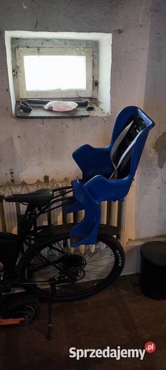Fotelik rowerowy wzmocniona konstrukcja