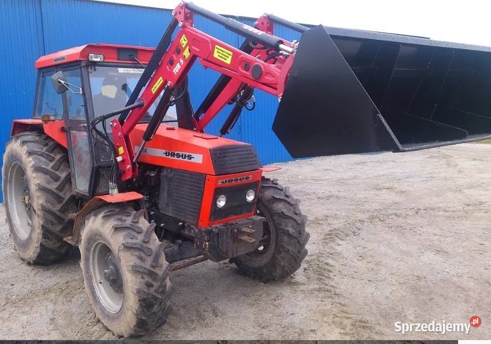 Ładowacz czołowy TUR5 1600 do ciągników Ursus Maszyny rolnicze
