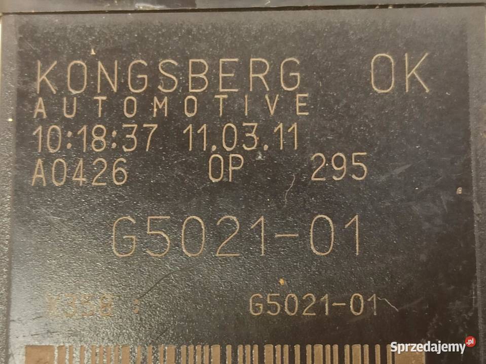 JAGUAR XF 250 POMPA PODGRZEWANIA FOTELA G502101 Pompy hamulcowe