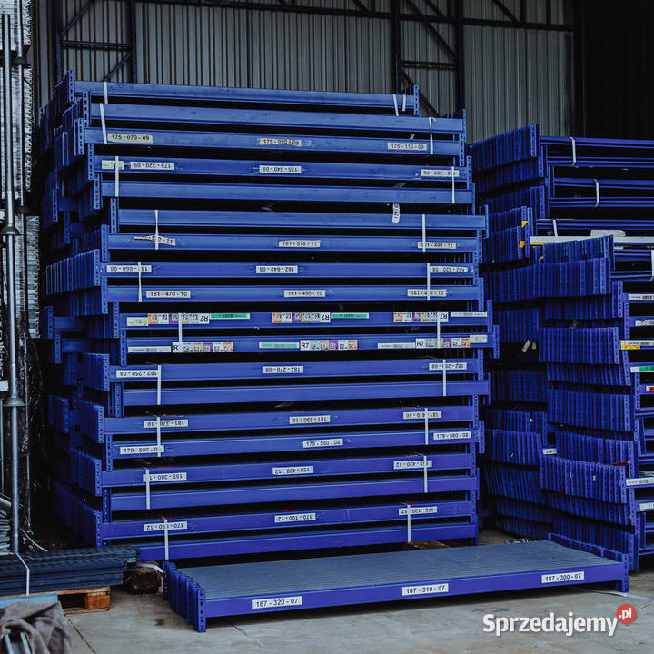 UŻYWANE regały magazynowe ODBOJE półki kraty Gorzów Wielkopolski