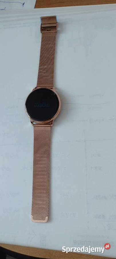 Smartwatch zegarek bluetooth srebrny pasek Mielec